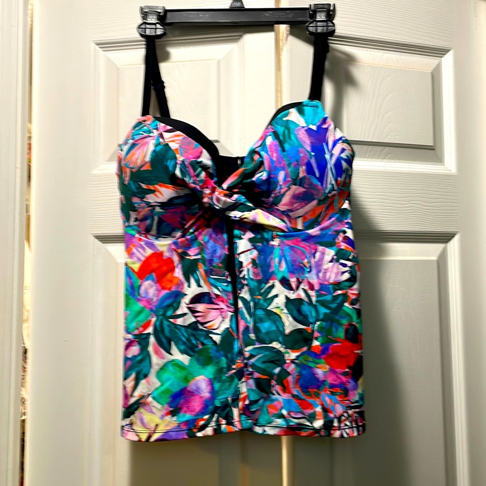 Swimsuits for All swim top, size 18, tags on